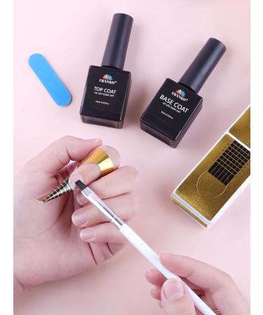 EBANKU Builder Gel for Nails Kit - 3 Colors 1oz Clear Pink White Hard Gel Builder for Nails Professional Builder Gel Extension Set for Beginners Nail Art - Buy Online on GoSupps.com