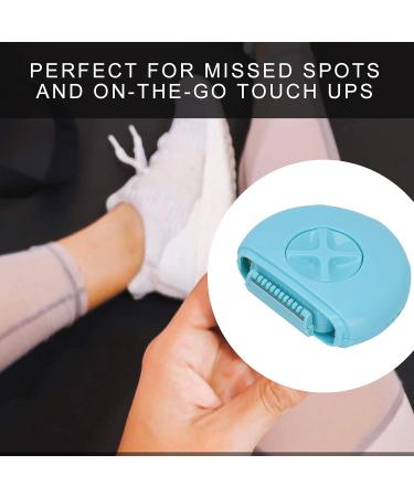 Mini Shaver for Women - 3-in-1 Portable Manual Hair Remover & Body Hair Trimmer (Blue) | International Shipping Available - Buy Online on GoSupps.com