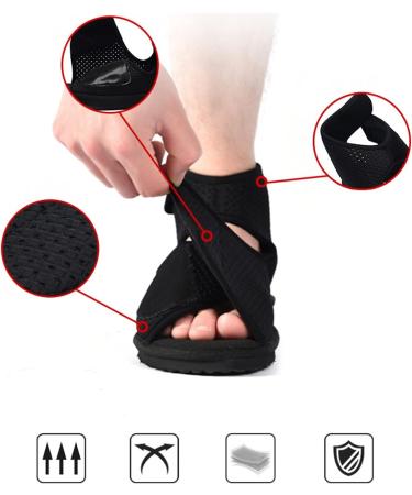 NVBHOF Diabetic Shoes for Men - Extra Wide Orthopedic Comfort Boots for Swollen Feet, Edema, Arthritis - Size 11 Black - Buy Online on GoSupps.com