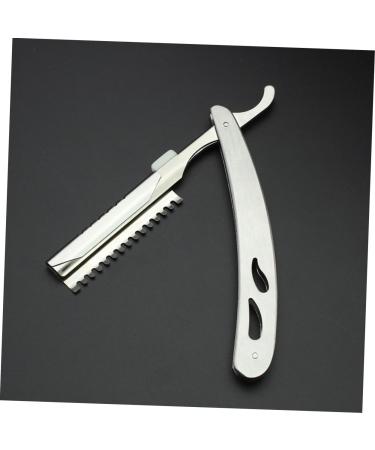 Housoutil Stainless Steel Razor Holder - Premium Hairdresser Supply for Straight Blade & Folding Razors - Buy Online on GoSupps.com