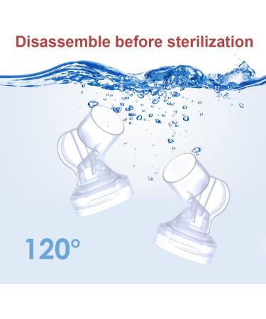 Maymom Top Hole Connector for Medela Breast Pumps - Compatible and Replaces Medela Connector II - Buy Online on GoSupps.com