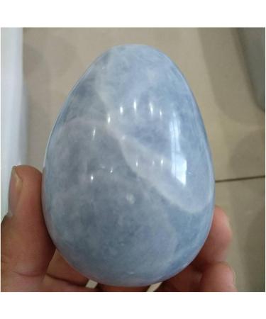 Crystal 1pc 300-340g Natural Blue Crystal Sparkling Blue Celestite polishing Stones Stone Collection - Buy Online on GoSupps.com