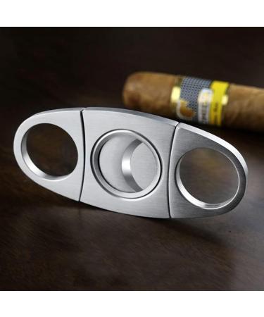 SGHAGH 2 Pcs Cigar Cutter Cigar Cigars Cutter Stainless Steel Cutter Cigar Cutter Guillotine Stainless Steel Cigar Pliers Cigar Cutters - Buy Online on GoSupps.com