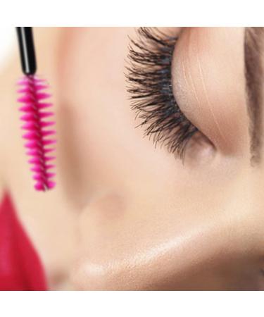 G2PLUS 100 PCS Rose Eyelash Brushes Spoolies - Eyebrow Spoolie Brushes -Disposable Mascara Wands - Eyelash Extension Brushes for Extensions 100 Count (Pack of 1) Rose - Buy Online on GoSupps.com
