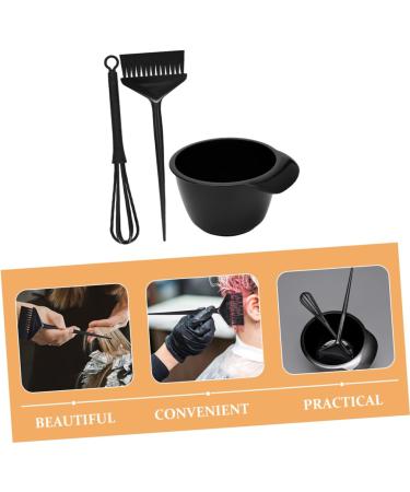 Homoyoyo Kit Coloration Cheveux 3 Pi ces Noir Bol de Teinture pour Cheveux Pinceau Teindre Tige D agitation pour Salon et Usage Domestique - Buy Online on GoSupps.com