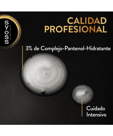  Syoss Syoss Rizos Pro Shampoo for curly and wavy hair (6 x 440 ml) professional formula with natural ingredients and anti-frizz effect suitable for the curly method - Buy Online on GoSupps.com