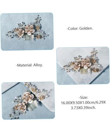 FRCOLOR comb hair jewels for women bridal hair clip hair claw clips for women pearl hair barrettes pearl headpiece goody hair clips for women Hair Side Hair up Miss alloy modeling - Buy Online on GoSupps.com