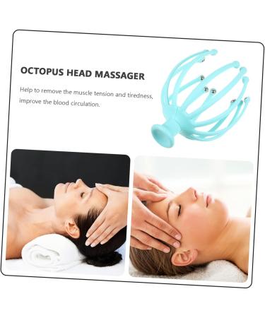 Foytoki Head Massager - Octopus Scalp Massage Device & Gua Sha Tool for Therapeutic Relief | Multifunctional Head Massager for Relaxation - Buy Online on GoSupps.com