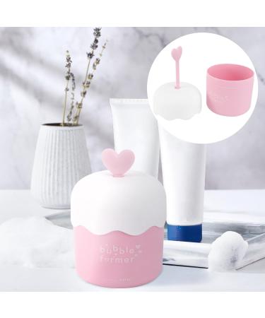 Veemoon Facial Foaming Cup - Portable Facial Cleansing Foamer Perfect for Home & Travel (Pink) | International Shipping Available - Buy Online on GoSupps.com