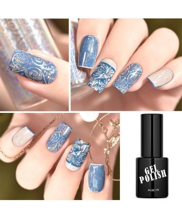 KADS Professional Galaxy Star Nail Art Glue for Foil Sticker Nail Transfer Tips Decorations Adhesive Clear 9.5ml - Buy Online on GoSupps.com