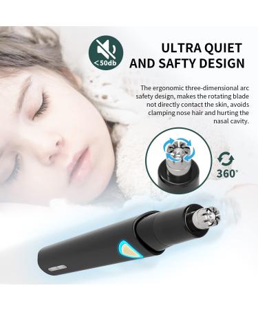 Rechargeable Ear & Nose Hair Trimmer - Versatile Hair Clippers for Men & Women Eyebrow Shaper & Facial Hair Remover - Buy Online on GoSupps.com