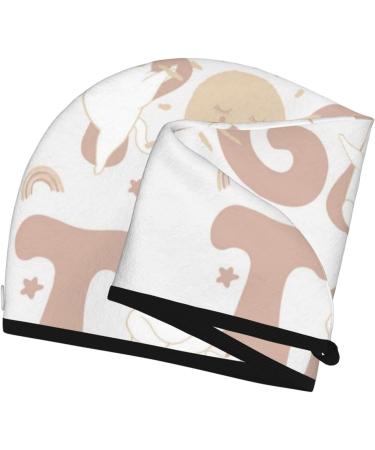 Cat Yoga Time Microfiber Hair Towel - Soft Super Absorbent Quick Dry Wrap for Long Curly & Thick Hair - Coral Velvet for Women - Buy Online on GoSupps.com