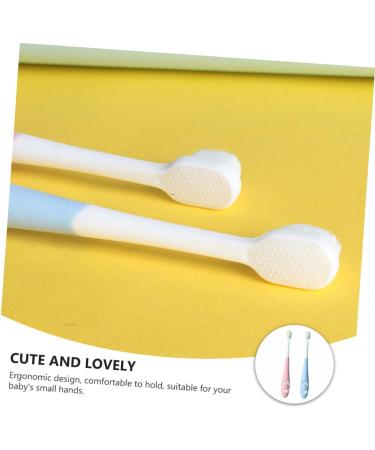 Iwowhero Baby Toothbrush - 2 Pack Infant Tooth Cleaner Brush | Ideal Gift for Newborns - Buy Online on GoSupps.com