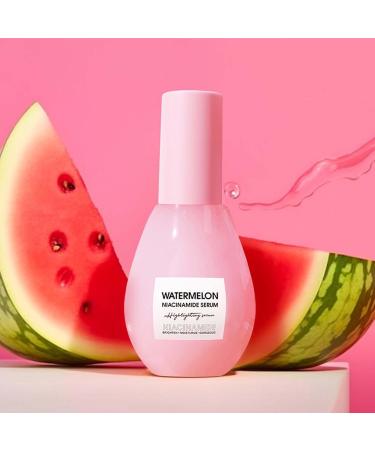 Watermelon Serum with Hyaluronic Acid & Niacinamide - Deep Hydration - Brightening & Pigmentation Reduction - Buy Online on GoSupps.com