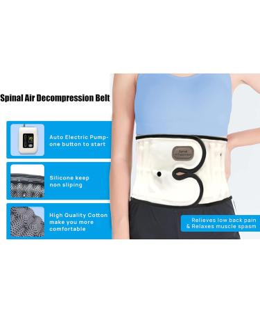 Buy Lumbar Fixed Belt - Self-Blown Hip Belt with 5-Layer TPU Support for Herniated Disc Pain Relief | International Shipping - Buy Online on GoSupps.com
