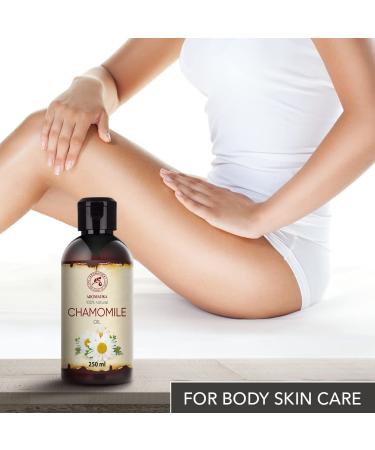 Chamomile Oil 250ml - Natural Hair & Skin Care Essential - Pure Chamomile Oil for Body & Hair Benefits - Buy Online on GoSupps.com