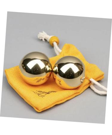 Beaupretty 6 StK Gym Balls - Portable Brass Massage & Hand Exercise Devices | Foot Massager & Fitness Balls for Hand - Buy Online on GoSupps.com