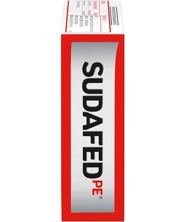 Sudafed PE Non-Drowsy Head Congestion + Pain Relief Caplets - 20 ct - Buy Online on GoSupps.com