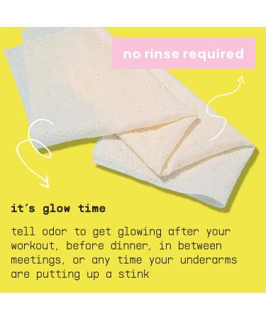 Glow Line Deodorant Wipes - 15ct Lavender Rose Deodorant for Women w/Zinc Probiotics & Prebiotics -Individually Wrapped - Sweat Wipes for Hydrating Odor Control & Cleansing (Package may vary) Lavender 1 Count (Pack of 1) - Buy Online on GoSupps.com