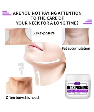 Neck Firming Cream for Women Lifting Cream for Chest Neck & Face - Moisturizer with Collagen & Vitamin E Enhances Elasticity Smooths Wrinkles and Fine Lines Purple - Buy Online on GoSupps.com