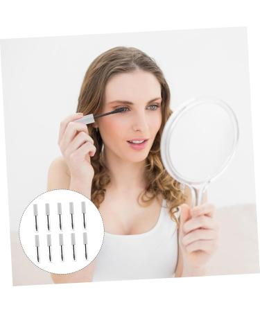 POPETPOP 10pcs Eyelash Tube Eyelash Brush Mascara Bottle Clear Empty Eyelash Cream Bottle Round Tubing - Buy Online on GoSupps.com