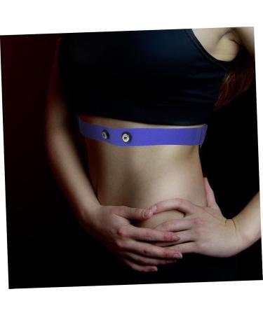 High-Quality Blue Heart Rate Monitoring Belt - Combined Heart Frequency Meter Chest Strap for Sports - Elastic Nylon - 17.00x3.00x0.10cm - International Shipping Available - Buy Online on GoSupps.com