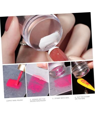 Beavorty 10 Sets Fluorescent Nail Stamp Nail Stamper Pegboard Kit Kids Tools Nail Kit Nail Beauty Stamper Clear Nail Kids Gel French Nail Tool Magnet Tool Women's Fancy Decorate - Buy Online on GoSupps.com