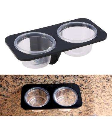 PETPOP Gecko Feeder Ledge - Small Screw Type Reptile Food Cups for Easy Feeding | Size 1 - Buy Online on GoSupps.com