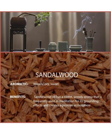 SALKING Sandalwood Essential Oil 120ml - 100% Pure, Natural & Therapeutic Grade Aromatherapy Oil for Skin Care. Ideal for Diffusers, Humidifiers, Relaxation & Sleep. Perfect Gift for Women - Buy Online on GoSupps.com