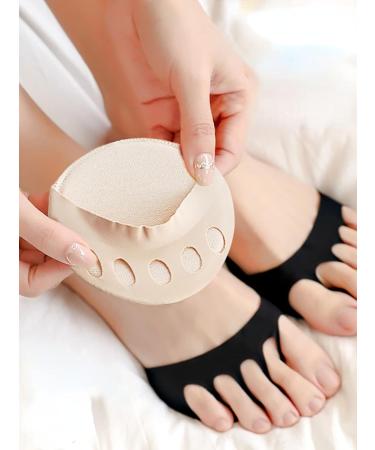Midiciai Forefoot Pads (2 Pairs) - Honeycomb Fabric Metatarsal Pads for Foot Fatigue Relief - Buy Online on GoSupps.com