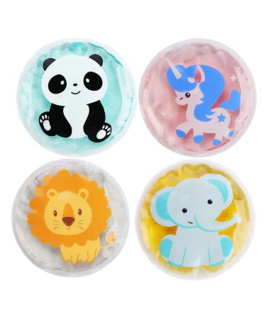 Cooling pillows cooling pads children cooling pillows with 4 different cartoon animal motif reusable cold warm compress cool bag for bumps wisdom teeth fever cooling - Buy Online on GoSupps.com