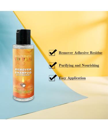 Glue Residue Remover Shampoo 118ML - Shine Leave-in Conditioner for Lace Wigs & Extensions | Powerful Removal for Synthetic & Natural Hair - Buy Online on GoSupps.com