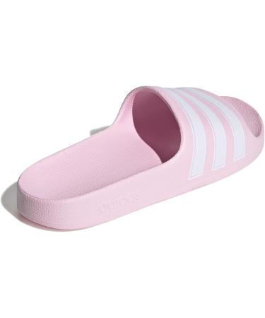 Buy adidas Unisex Kids Adilette Aqua Slide Sandals - Clear Pink Cloud White - EU 38 | International Shipping Available - Buy Online on GoSupps.com
