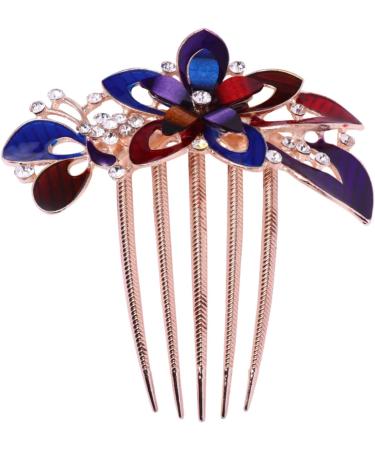 POPETPOP barrettes for women bridesmaid hair accessories goody hair clips for women vintage hair comb floral hair comb wedding jewelry for bridesmaids Fashion Headwear Wedding Headdress pin - Buy Online on GoSupps.com