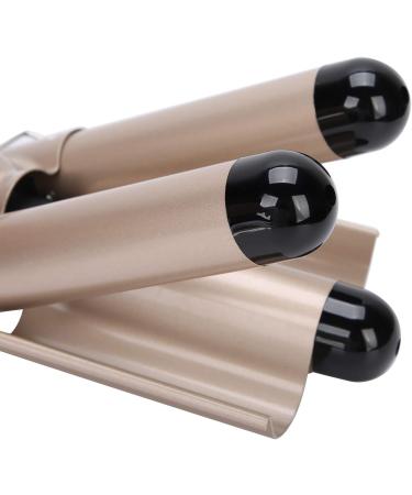 FILFEEL 3 Barrel Curling Iron Wand 28mm-32mm Hair Curler Waver Crimper Hair Styling Tool 110V 240V(EU-32mm) - Buy Online on GoSupps.com