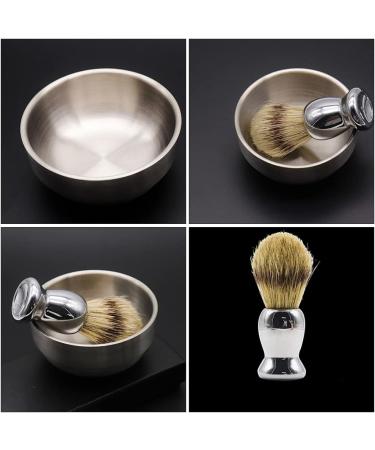 Beaupretty Men's Grooming Set - Rustproof Steel Shaving Brush & Key Bowl Tool for Men - Buy Online on GoSupps.com