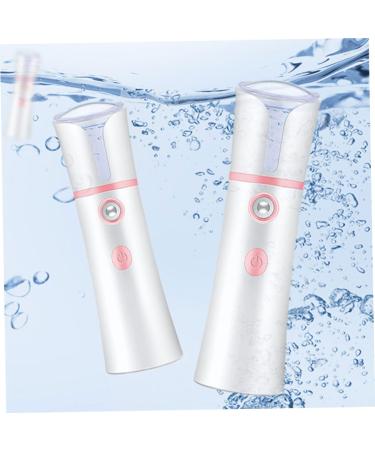 SOESFOUFU 1Pc facial steamer white facial spa steamer face cleaner portable travel humidifier 14.1x4cm - Buy Online on GoSupps.com