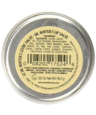 Dr. Hunter s All Natural Lip Salve - Moisturizer for Dry Cracked Lips - 0.55 oz - Shop Internationally - Buy Online on GoSupps.com