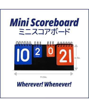 i-Scream Mini Scoreboard - Portable Tabletop Scorekeeper for Various Sports - 11.5 Inch - Buy Online on GoSupps.com