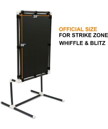Official Size Strike Zone Target for Blitz Ball and Wiffle Ball - 32 x 22 - Easy Assembly - Buy Online on GoSupps.com