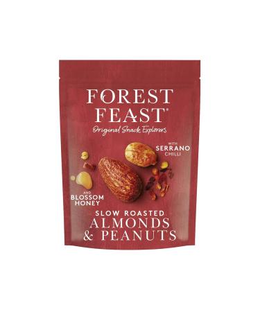 Forest Feast Forest Feast | Peanuts and almonds with Serrano pepper and wild flower honey - 120 Gr | Dried fruits covered with chili and honey