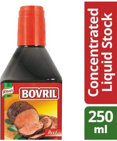Knorr Bovril Concentrated Liquid Stock For Delicious Beef Broth Flavor Beef In A Practical Bottle 250 ml - Buy Online on GoSupps.com