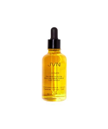 JVN Pre-Wash Scalp Oil & Hair Treatment Oil  Pre Shampoo Dry Scalp Treatment  Scalp Cleansing Oil for All Hair Types  Sulfate Free (1.7 Fl Oz)