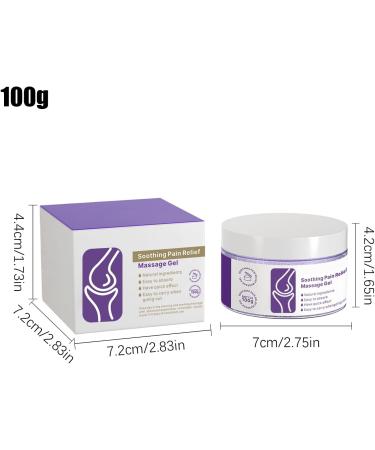 Soothing Gel for Bones Nourishing and Soothing Massage Gel for Knees | Soothing Body Care Maximum Intensity Natural Product Ankle Back Hips Foot - Buy Online on GoSupps.com