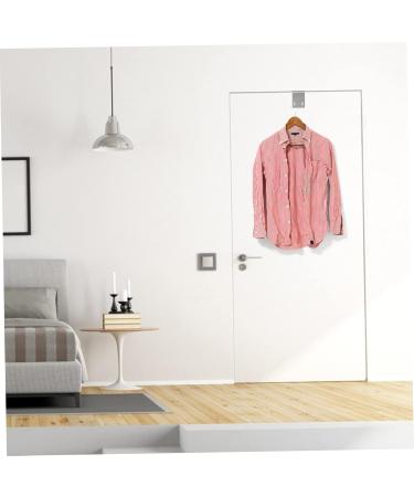 Hemoton Shower Hook 2pcs Glass Door Hook Wreath Hanger Coat Hangers Towel Hooks Black Hat Hooks Cabinet Door Coat Hook - Buy Online on GoSupps.com