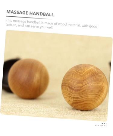 Beavorty 4-Piece Massage Globe Set - Wooden Hand & Foot Massage Balls for Stress Relief & Hand Exercises - Buy Online on GoSupps.com