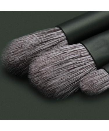 Makeup Brush 12 Green Makeup Brush Sets Non-irritating Synthetic Fiber Brush With Travel Cosmetic Bag Portable Beauty - Buy Online on GoSupps.com