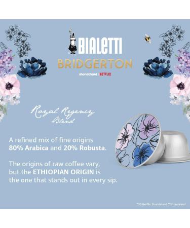 Bialetti Box of 16 Bridgerton Capsules Compatible with Bialetti Machines Royal Regency Flavor - Buy Online on GoSupps.com