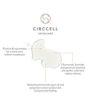 CIRCCELL Extraordinary Face Oil - Nancy's Blend for Sensitive Skin | Hydrating & Calming Anti-Aging Treatment with Chamomile Lavender & Geranium - All Skin Types | International Shipping Available - Buy Online on GoSupps.com