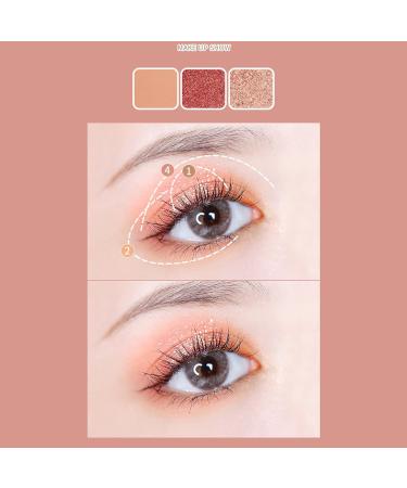 Eye Shadow Palette 6 couleurs Eyeshadow Waterproof Makeup Palette Matte Shimmer Eyeshadow Glitter Eye Makeup Highly Pigmented Eyeshadow Colorful Eye Cosmetic Women's Makeup Palette Girls - Buy Online on GoSupps.com